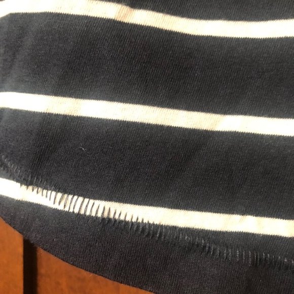 SALE 2 for $26 / 3 for $33 - ONLY Cap Sleeve Jersey Dress, Navy Stripe, Size S - Picture 5 of 9